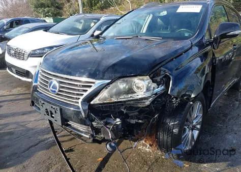 2013 Lexus Rx 450H from USA, damaged, VIN JTJBC1BAXD2064971